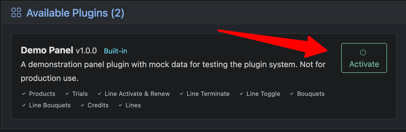 Install Demo Content
