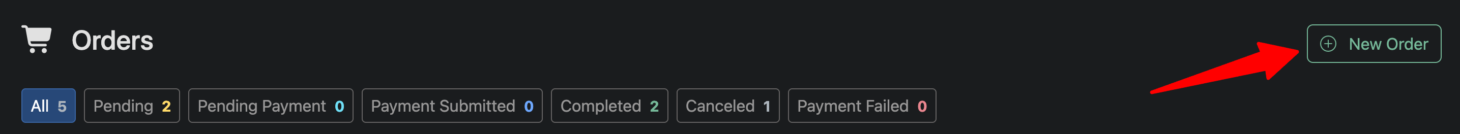 Create a New Work Order