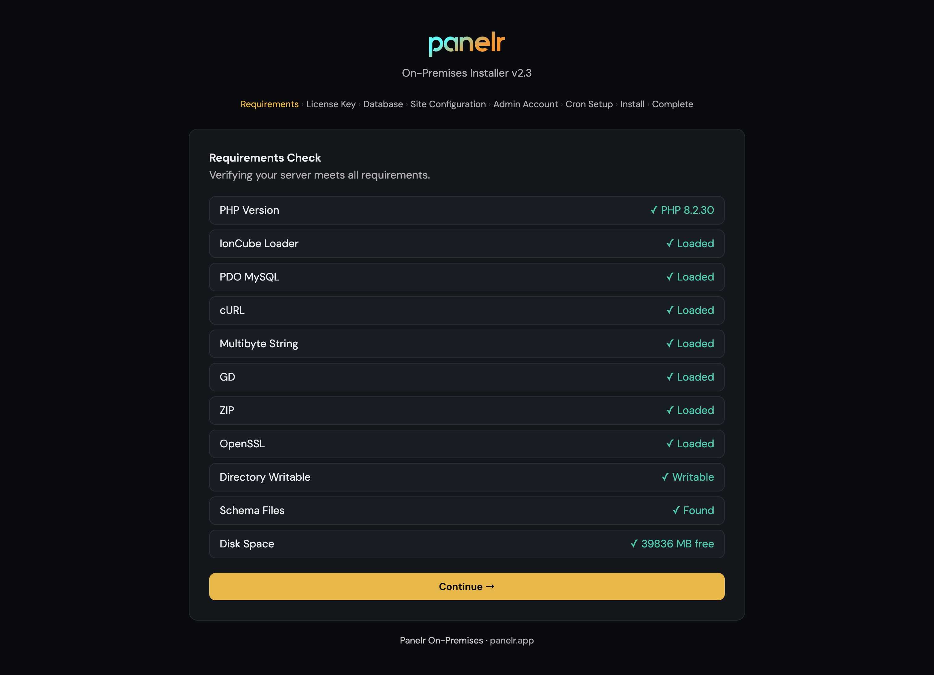 Installer Pre-Flight